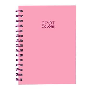 Imagem de Caderno Capa Dura Spot Colors Rosa Pink 100 Fls 14x20cm
