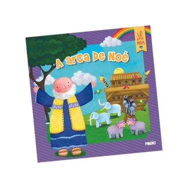 Livro Infantil Colorir Super Kit Arca De Noe C/Giz Vale Das Letras Unidade  em Promoção na Americanas