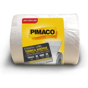 Imagem de Pimaco Etiqueta adesiva térmica 34mmx23mm