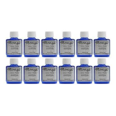 Imagem de 12 Frascos Display Limpa Pratas 35ml Original Monzi C Nfe