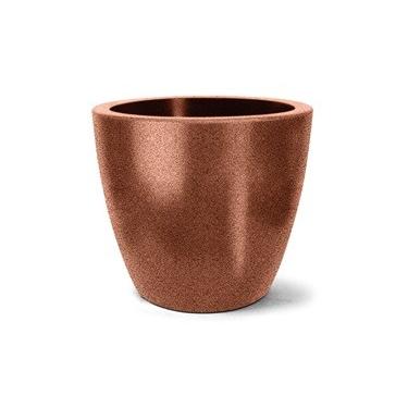 Imagem de Vaso de Polietileno Classic Redondo 33 Ferrugem