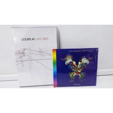 Imagem de Cd Coldplay - Live In Buenos Aires - Cd Duplo +Dvd Live 2003 - Warner