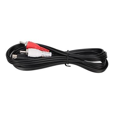 Imagem de Cabo Mini Din 4PIN para 3RCA, 1,5 M/4,9 PéS PVC Profissional Mini Din S Video de 4 Pinos para Cabo 3, para DVD TV HDTV VCR CD Player