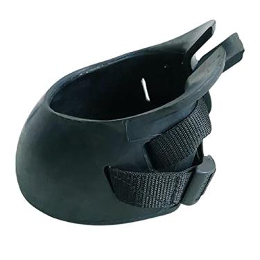 Imagem de shamjina Bota de casco de cavalo protetor de casco de borracha multifuncional isolar água suja resistente proteção de casco bota guarda de casco para