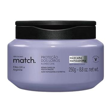 Imagem de O BOTICARIO MATCH MÁSCARA MATIZADORA PROTEÇÃO LOIROS 250g