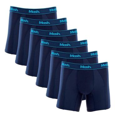 Imagem de Kit 6 Cuecas Boxer Mash Microfibra Active 140.09
