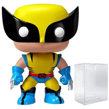 Imagem de Funko Pop! Marvel: X-Men - Wolverine Vinyl Figure (Bundled with Pop BOX PROTECTOR CASE)