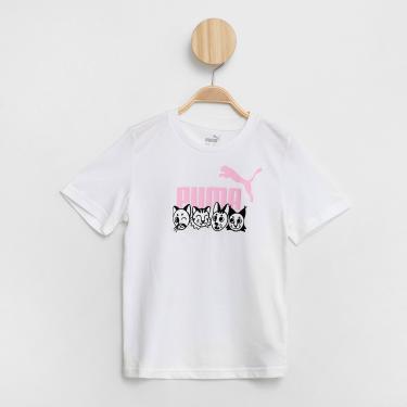 Imagem de Camiseta Infantil Puma Essentials Mates Menina-Unissex