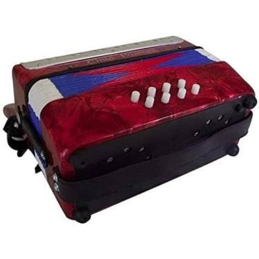 Imagem de Acordeom Sanfona Infantil 17 Teclas E 8 Baixos Semi