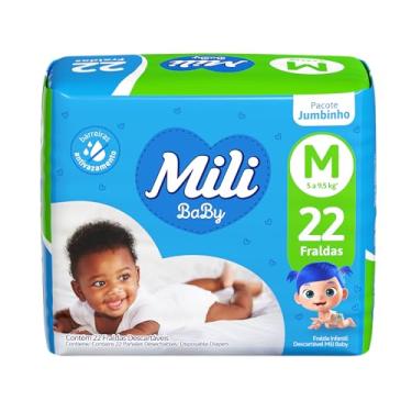 Imagem de Mili Fralda Ultra Seca Jumbinho M 1X22