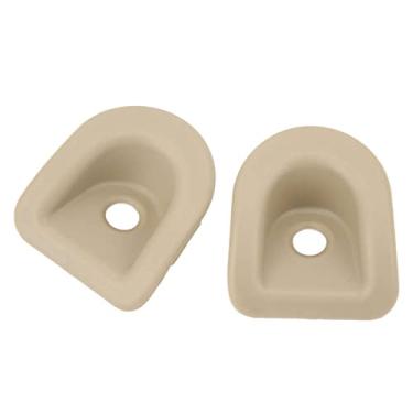 Imagem de 2 Peças Maçaneta Fechadura Porta, Moldura do Painel de Guarnição Porta Esquerda do Motorista para 2006-2014 (Bege)