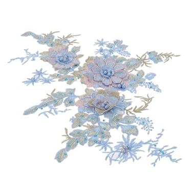 Imagem de Operitacx 10 Pcs remendar roupas remendando patch bordado Remendo roupa remendos de renda blusa remendos de roupas Remendo de roupas remendos de flores bordadas fragmento as flores vestido