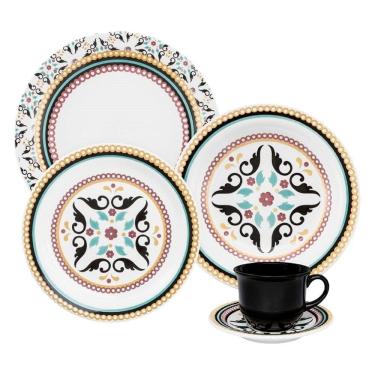 Imagem de Aparelho de Jantar/Chá Oxford Luiza | Cerâmica, 20 Peças