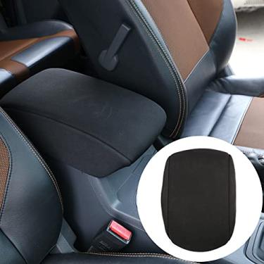 Imagem de Aunginsy Capa protetora de caixa de assento de apoio de braço de carro compatível com caminhão Ford Ranger 2015-2022 console central de carro almofada descanso de braço almofada protetor de tampa capa