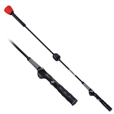 Imagem de PGM Auxílio para treinamento de swing de golfe -2.0 auxílio de treinamento de swing de golfe bastão de aquecimento para flexibilidade de força e treinamento de tempo - adequado para prática de lascas