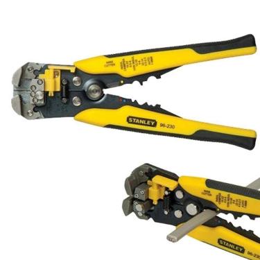 Imagem de Alicate Eletricista Ajustável Desencapador de Fios Stanley