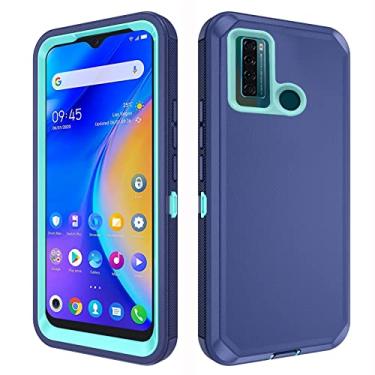 Imagem de Asuwish Capa de telefone para TCL 20XE 5087Z Capa de celular híbrida robusta à prova de choque rígida protetora à prova de quedas acessórios móveis de corpo inteiro resistente TLC 20 XE TCL20XECase EX