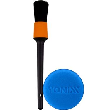 Imagem de Kit Pincel Detalhamento Automotivo Externo Aplicador de Espuma Vonixx