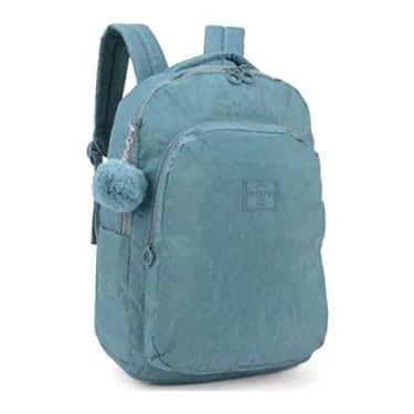 Imagem de Mochila Escolar Up4You Crinkle Azul MS46466UP-AZ