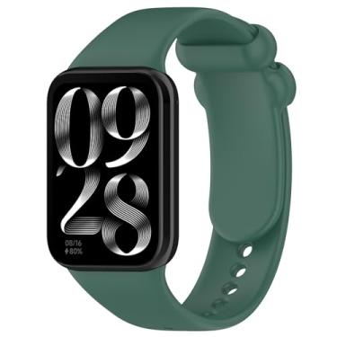 Imagem de Pulseira para Redmi watch 4, acessórios de relógio inteligente, cinto de substituição (Verde escuro)
