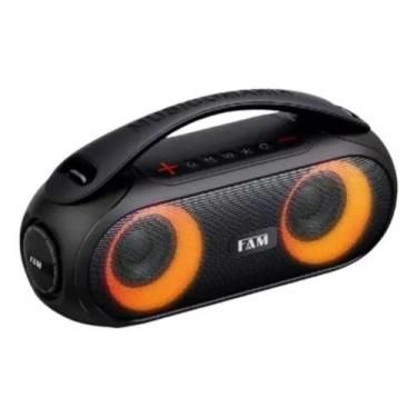 Imagem de Caixa De Som Bluetooth 5.1 40w Fam Tws Fm Ultra Bass