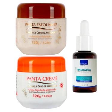 Imagem de Kit Spa para os Pés: Panta Creme 120 g + Panta Esfoliante 120 g + Rach
