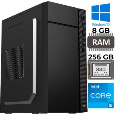 Imagem de Computador I5-2400, Ram 8Gb, Ssd 256Gb, Gt-H61, Windows - Sobraltech