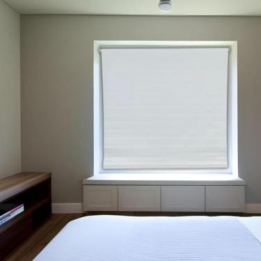 Imagem de Persiana Rolo Blackout Branca 140 L X 220 A Cm Cortina Kit - W2W