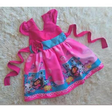 Imagem de Vestido Infantil Temático Simples A Casa da Gabby RF02 - AUREA, PP