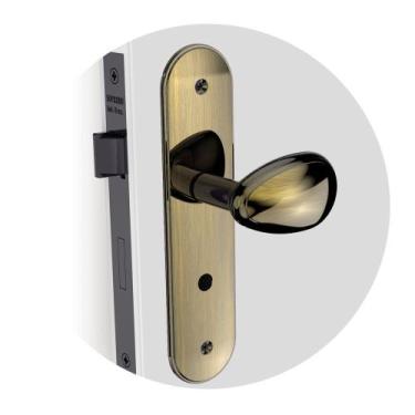 Imagem de Fechadura para Banheiro Taco de Golf Oxid Soprano