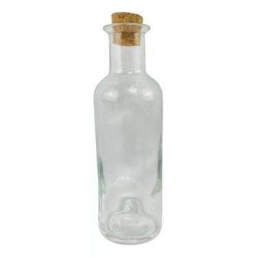 Imagem de Garrafa Vaso Vidro Rolha Decoração Lembrancinha Casamento - FLORA FULL