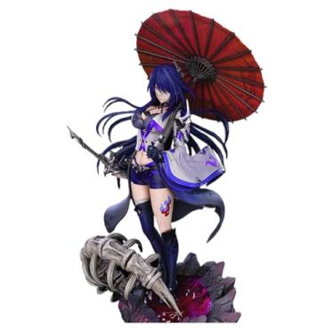 Imagem de RZAHUAHU H-I Star Rail Acheron Figure Game Anime 1/6 PVC Figurines Action Play Model 15.7 Inches