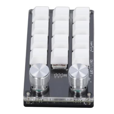 Imagem de Teclado Mecânico Com Botão de 12 Teclas Teclado Macro RGB Programável Com 2 Botões Teclado Mecânico para Jogos Música de Escritório Fluxo de Trabalho Eficiente Personalização do