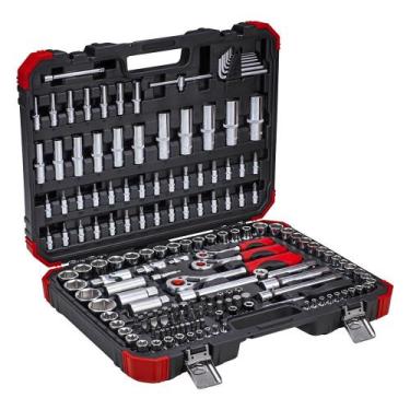 Imagem de Jogo de Soquetes Sextavados 1/4" 3/8" 1/2" 172 Peças - Gedore Red 3300