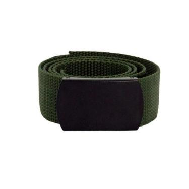 Imagem de Cinto de Nylon com Fivela - Verde - Mundo do Militar