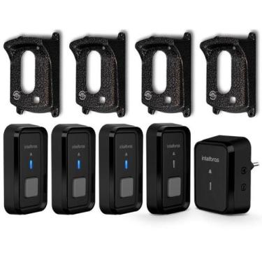 Imagem de Campainha sem fio CIB 101 Com 4 Pontos e Protetor Intelbras