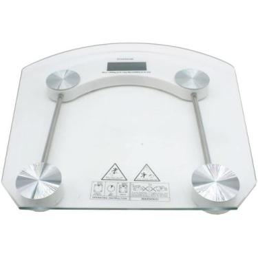 Imagem de Balança Digital Para Banheiro e Academia Corporal 180 Kg Eletrônica LC
