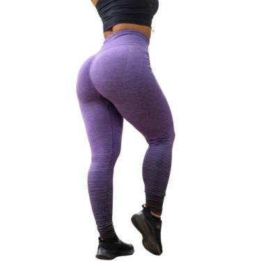 Imagem de Legging Empina BumBum Sem Costura Cintura Alta Coleção 2023 - Gringas 