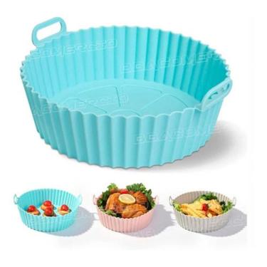 Imagem de Forma de Silicone Reutilizável p/ Airfryer 1,5L - ul - Aline