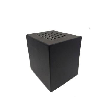 Imagem de Arandela Santos 10 Fachos 10 X 10x 8,5cm P/1 Lâmpada G9 Ref.2205 - All Lux | Preta