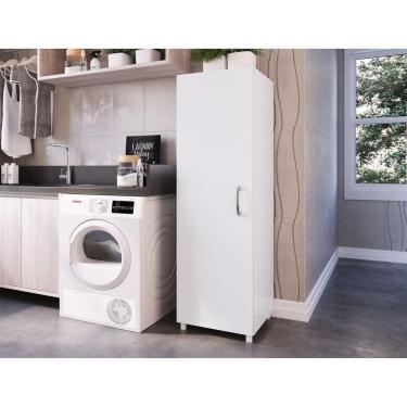 Imagem de Armário Multiuso 1 Porta Trento Branca