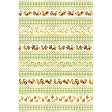 Imagem de Tecido Estampado Para Patchwork - Galinhas - COR 2630 - CÍRCULO
