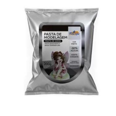 Imagem de Pasta Americana Modelagem Colorida - Fine Line, Preto