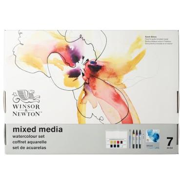 Imagem de Winsor & Newton Conjunto de mídia mista, aquarela