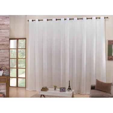Imagem de Cortina cetim sala e quarto 5,00 x 2,70 - SAFIRA ENXOVAIS, Perola