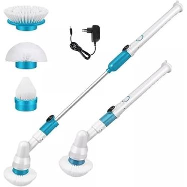Imagem de Esfregão Escova De Limpeza Vassoura Eletrica Spin Scrubber