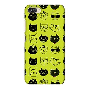 Imagem de AMZER Capa protetora fina, festa de gatos, Asus Zenfone 4 Max ZC554KL, Asus Zenfone 4 Max Pro ZC554KL, Asus Zenfone 4 Max Plus ZC554KL
