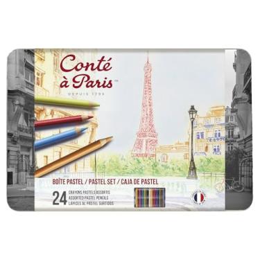 Imagem de Conte a Paris Lápis Pastel Seco Conté à Paris 24 Cores