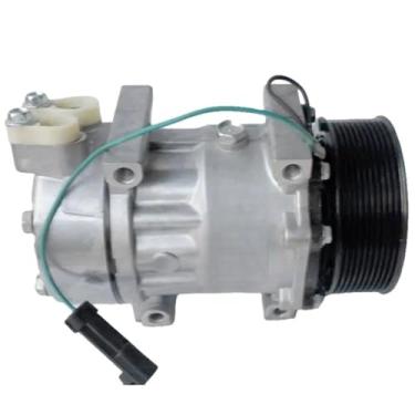 Imagem de Compressor de ar condicionado Sd7h15 adequado para Scania TRUCK 2008295 1888032 570608 1331044 3471402734 1531196 1531196 188803 7275 8295 12V 24V(12V)