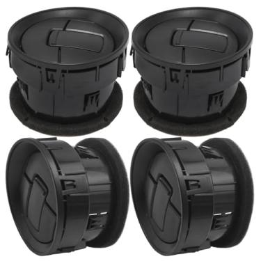 Imagem de EATAKWARD 4 peças 9L3Z-19893-AA Painel A/C Heater Air Duct Louvers, substituição para Ford F Series 150 2009-2014, substituição para Ford Lobo 2009-2014 (preto)